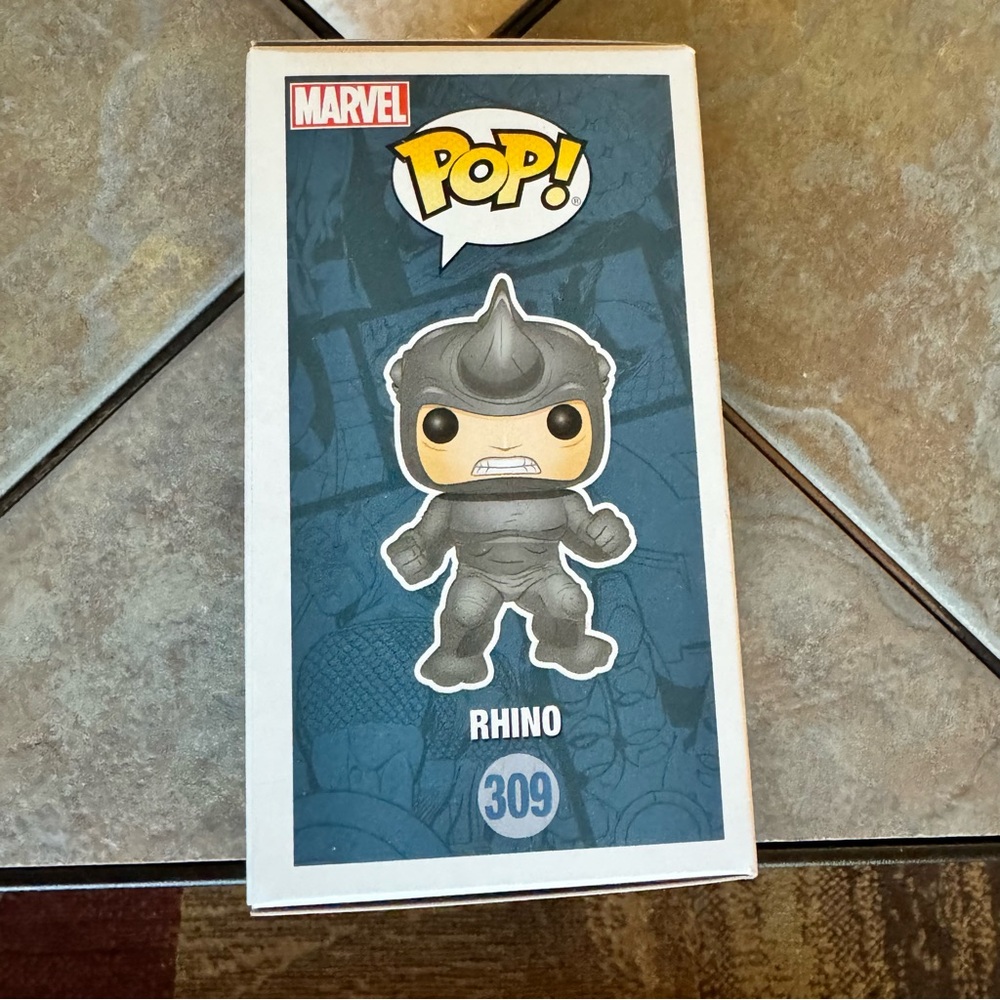FUNKO POP! MARVEL SPIDERMAN RHINO #309 COLLECTOR CORPS EXCLUSIVE VAULTED… - Picture 6 of 6
